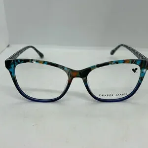 Draper James DJ 5032 Eyeglasses Frames Case. RXable Indigo Tortoise NWT Draper James | Accessories | Draper James Dj 532 Eyeglasses  main image 4